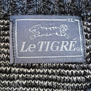 Le Tigré Sweaters - Vintage LeTigré Sweater Le Tigré Sweaters - Vintage LeTigré Sweater